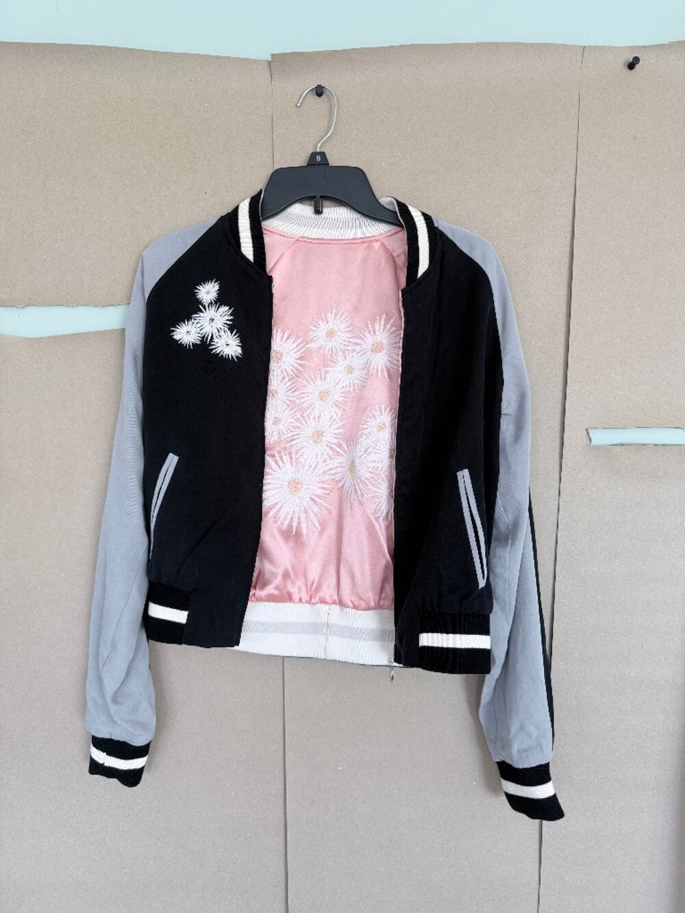 Retro Reversible Elizabeth and James jacket, sz small